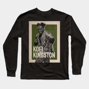 Kofi Kingston Vintage Long Sleeve T-Shirt